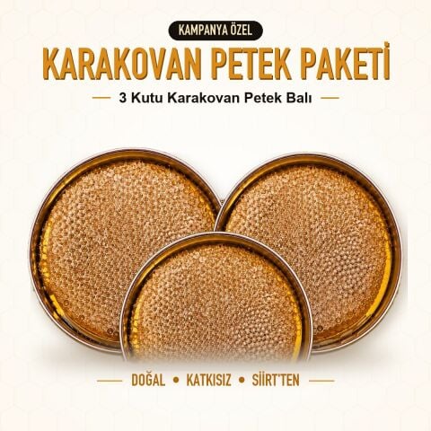3 Karakovan Petek Balı